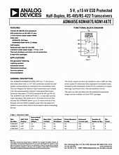 DataSheet ADM487E pdf